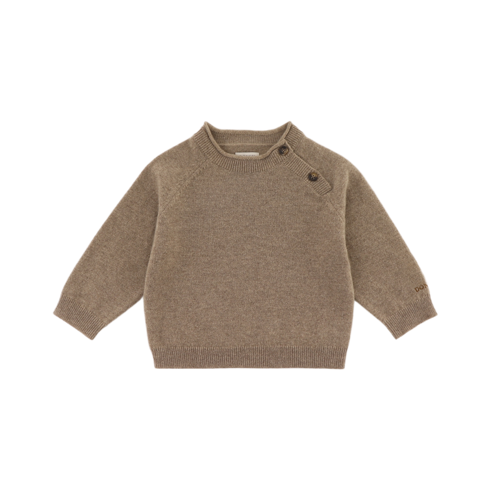 Collyns Cashmere Wool Sweater | Dusty Brown