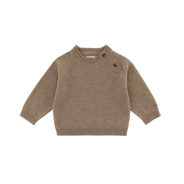 Collyns Cashmere Wool Sweater | Dusty Brown