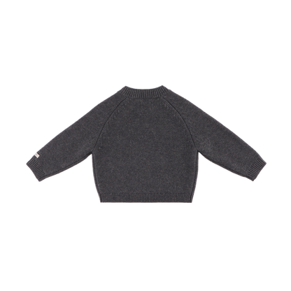 Sibbe Merino Wool Sweater | Koala | Cloudy Grey Melange