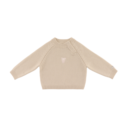 Sibbe Merino Wool Sweater | Unicorn | Soft Sand