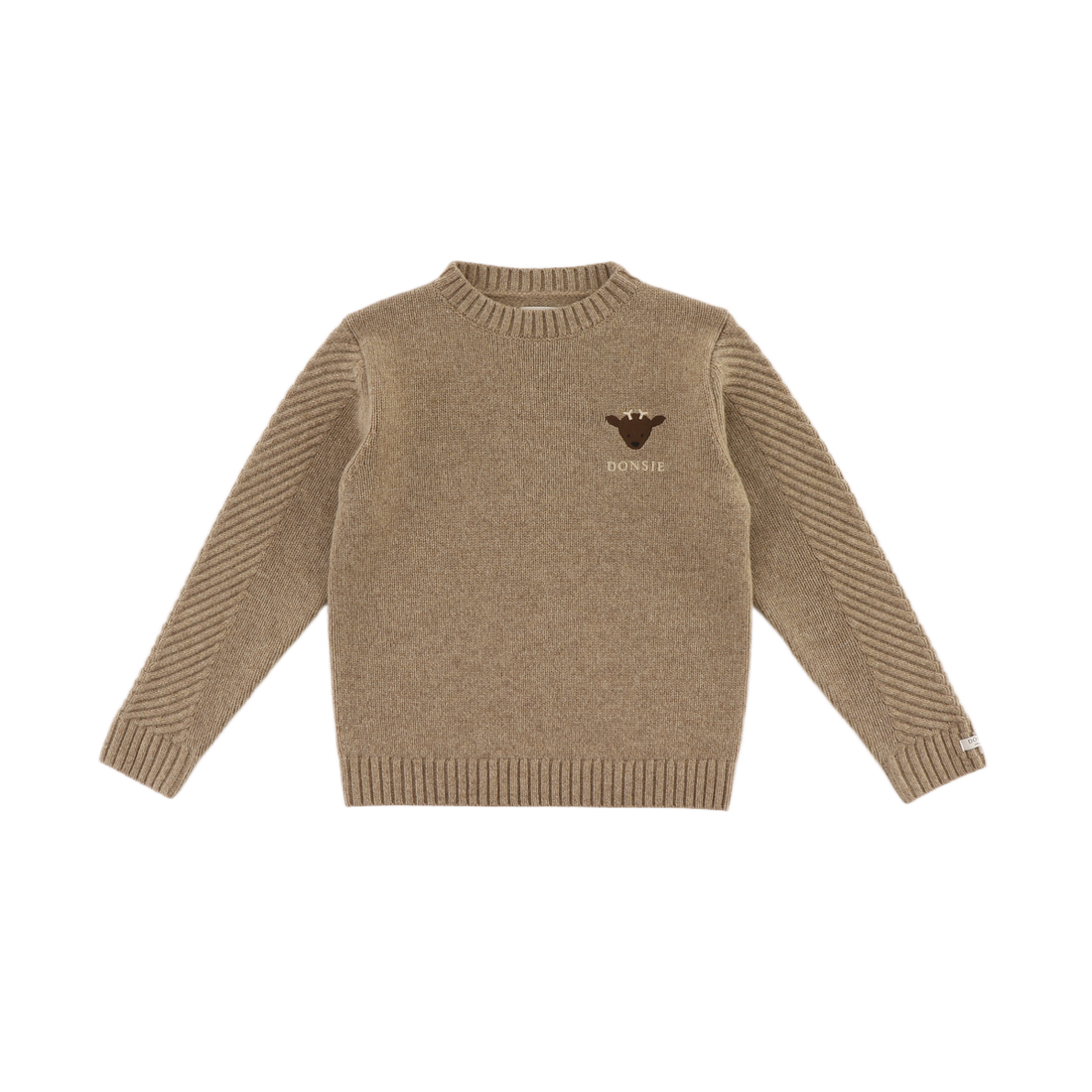 Geeratz Merino Wool Sweater | Stag | Milk Chocolate Melange