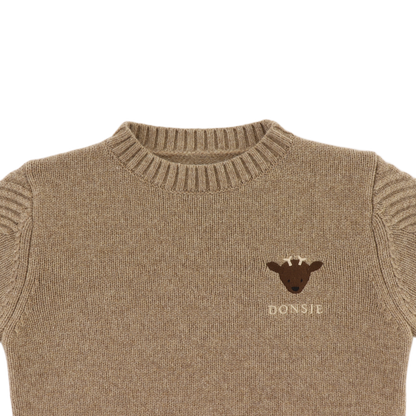 Geeratz Merino Wool Sweater | Stag | Milk Chocolate Melange