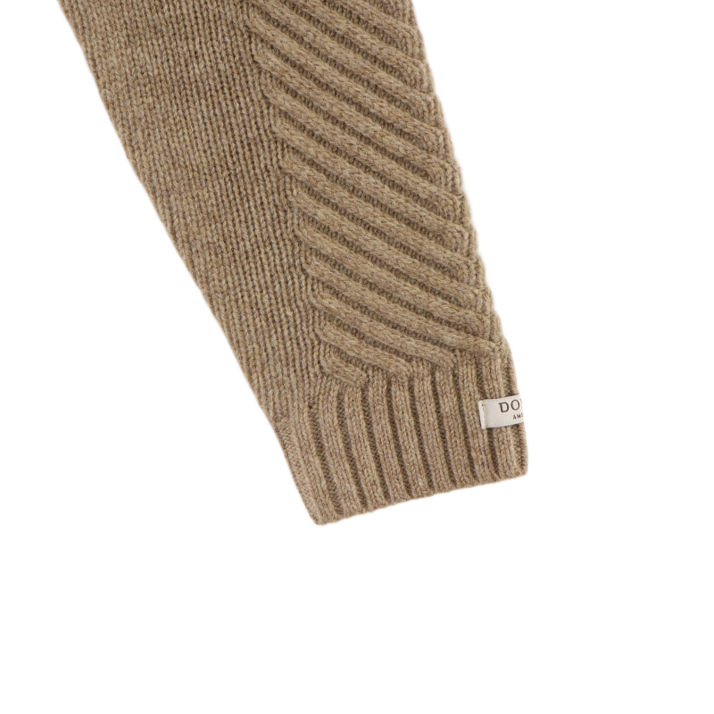 Geeratz Merino Wool Sweater | Stag | Milk Chocolate Melange