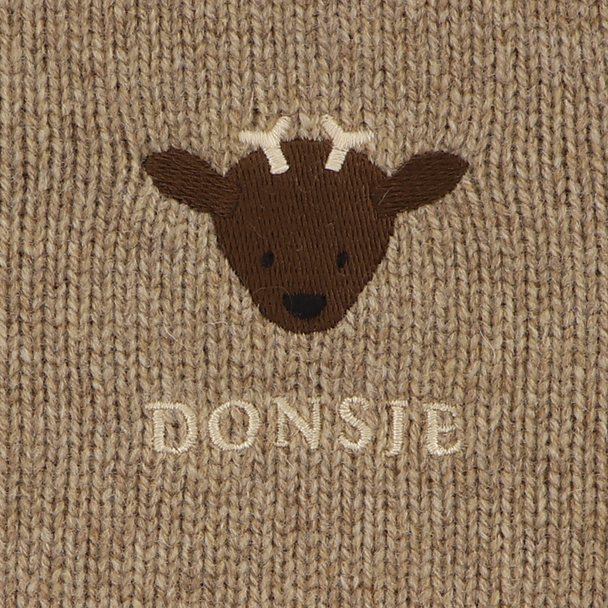 Geeratz Merino Wool Sweater | Stag | Milk Chocolate Melange
