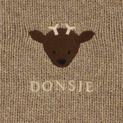 Geeratz Merino Wool Sweater | Stag | Milk Chocolate Melange