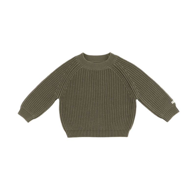 Jade Sweater | Stone Green