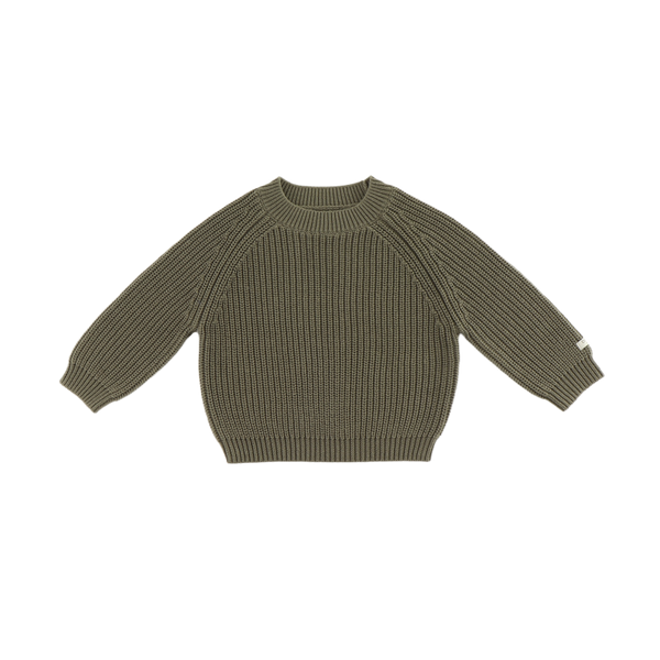 Jade Sweater | Stone Green