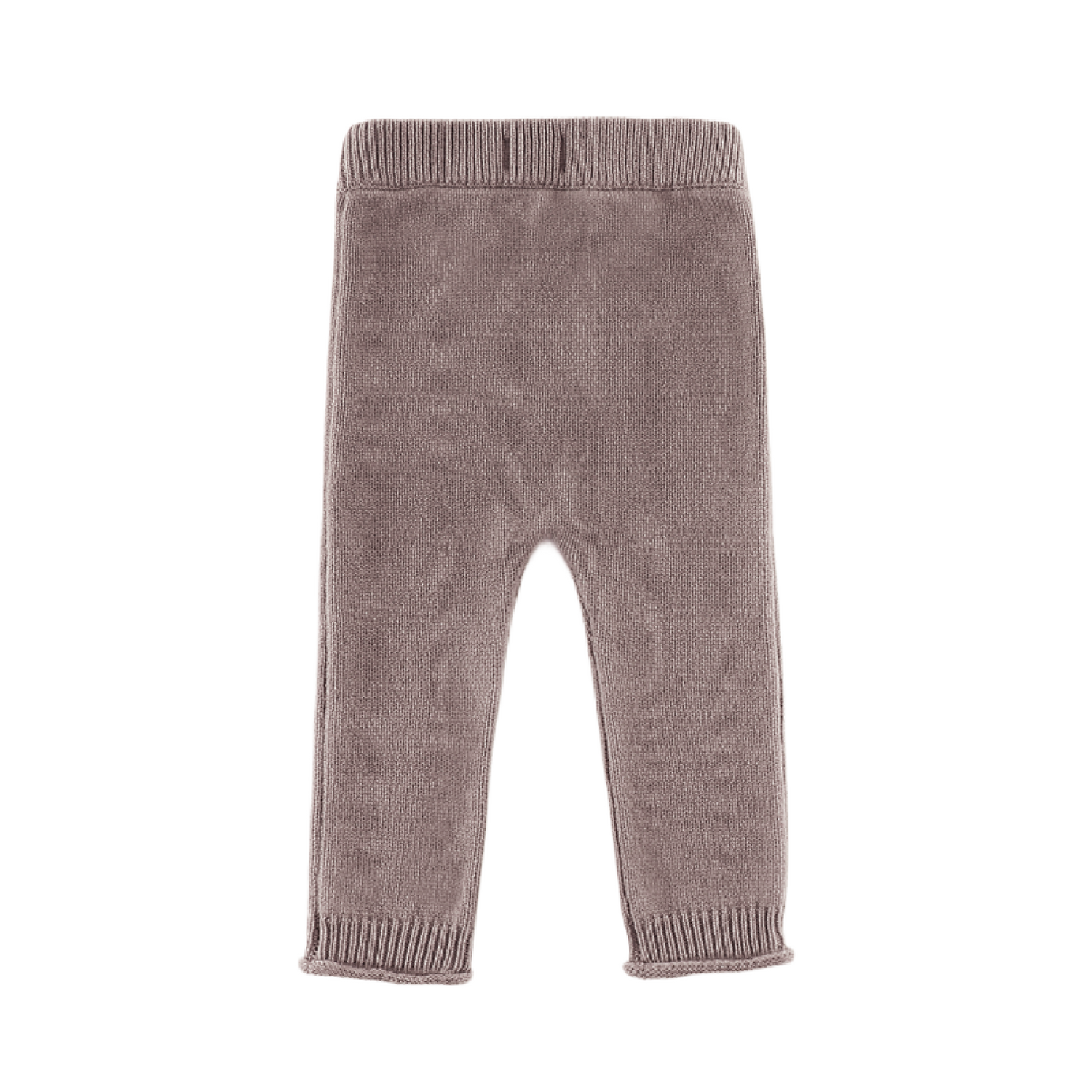 Trig Merino Wool Trousers | Dark Taupe Melange