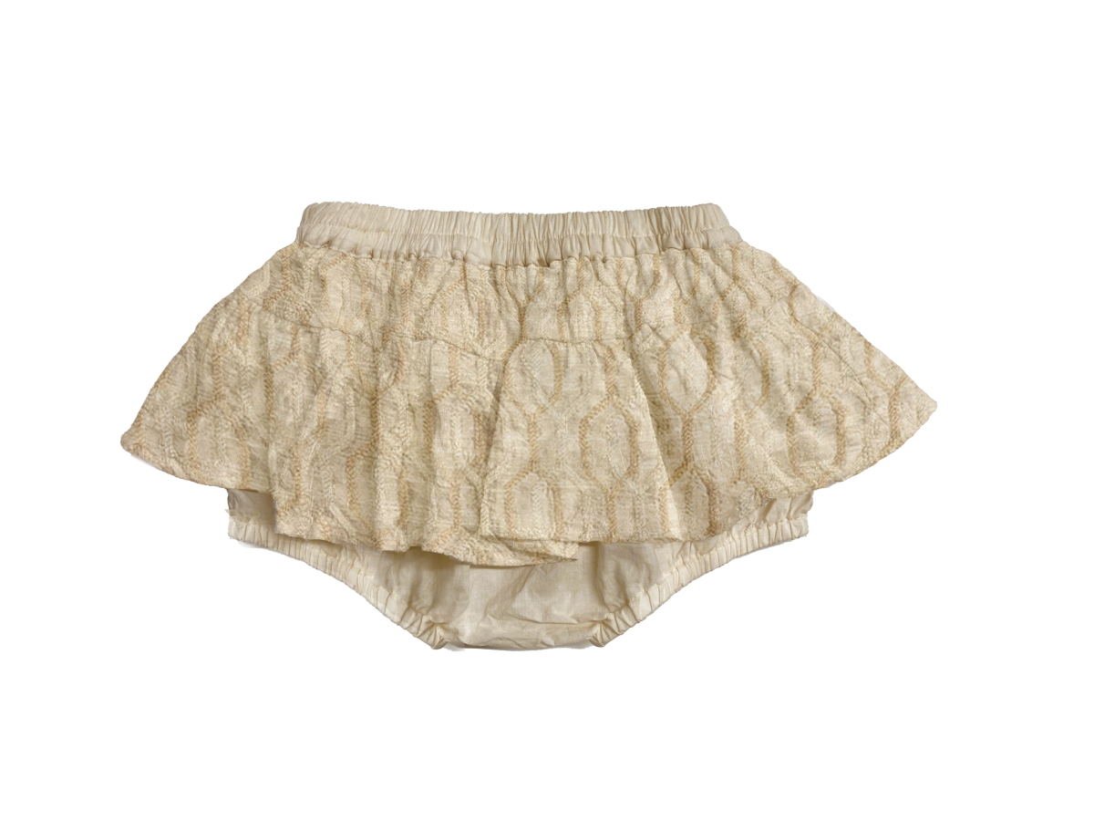 Lonna Skirt | Soft Taupe - Rose Chain