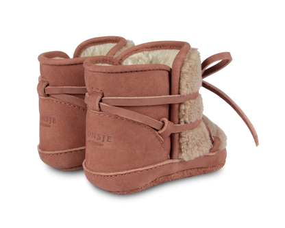 Cassi Booties | Walnut Nubuck