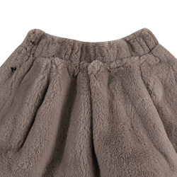 Isabelle Skirt | Dark Taupe Teddy