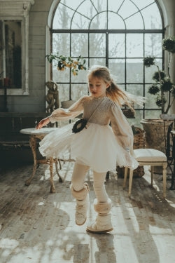 Janice Dress | Soft Powder – Donsje Amsterdam