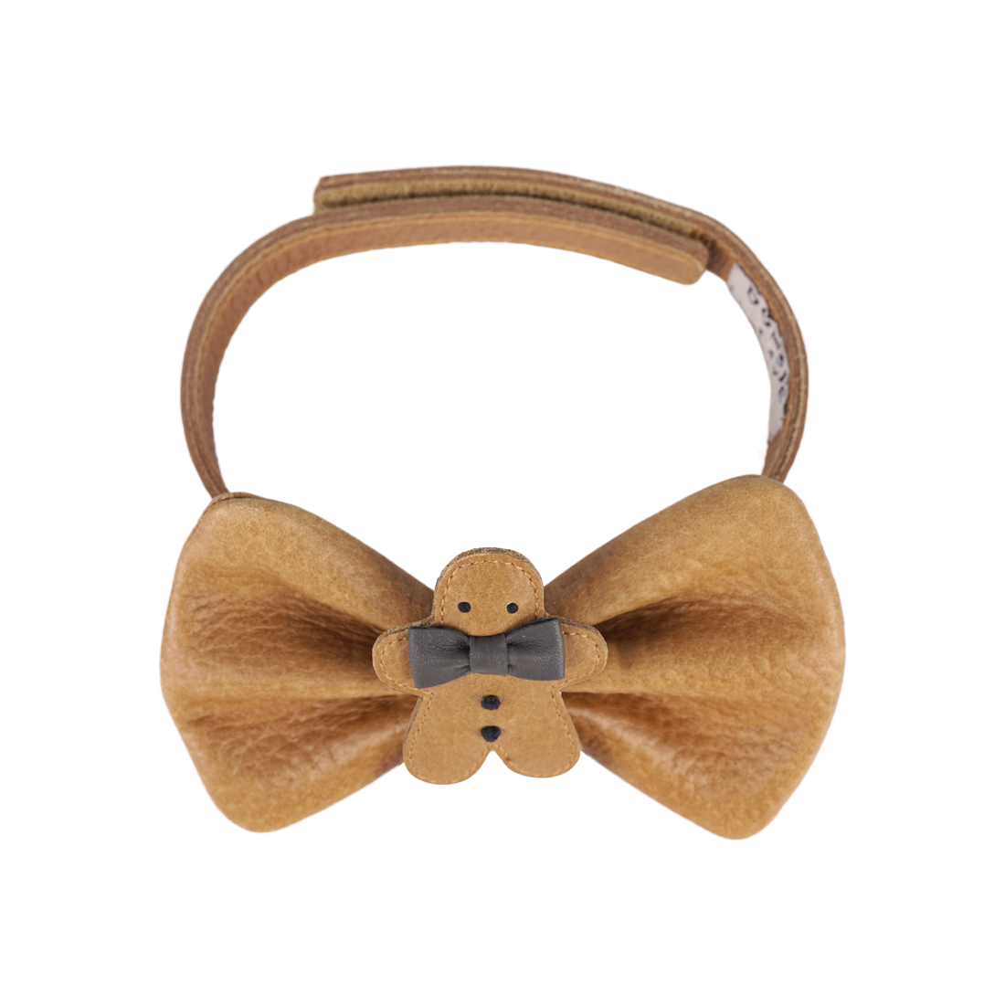 Jery Bow Tie | Gingerbread | Toast Grain Leather