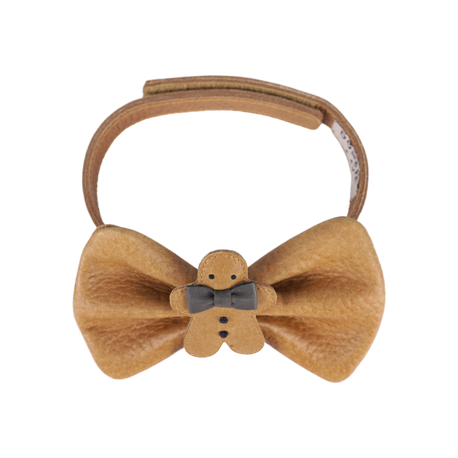 Jery Bow Tie | Gingerbread | Toast Grain Leather