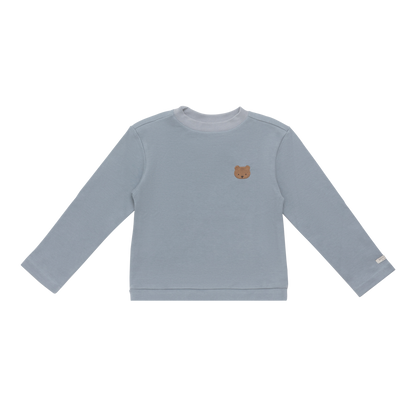 Jorijn Longsleeve | Bear | Foggy Blue