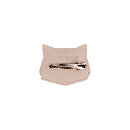 Josy Classic Hairclip | Cat | Lilac Nubuck