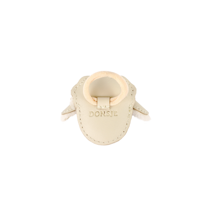 Josy Exclusive Hair Tie | Lammy | Cream Leather