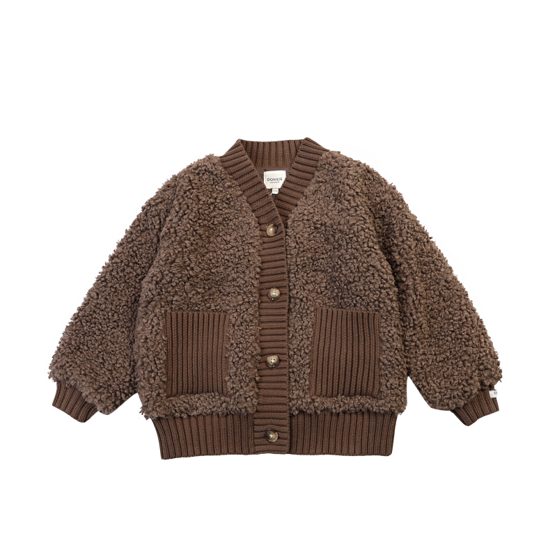 Olaan Cardigan | Toffee Teddy
