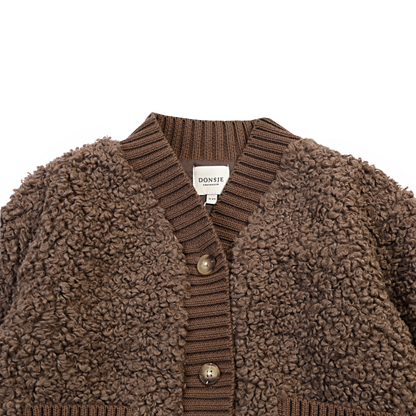 Olaan Cardigan | Toffee Teddy