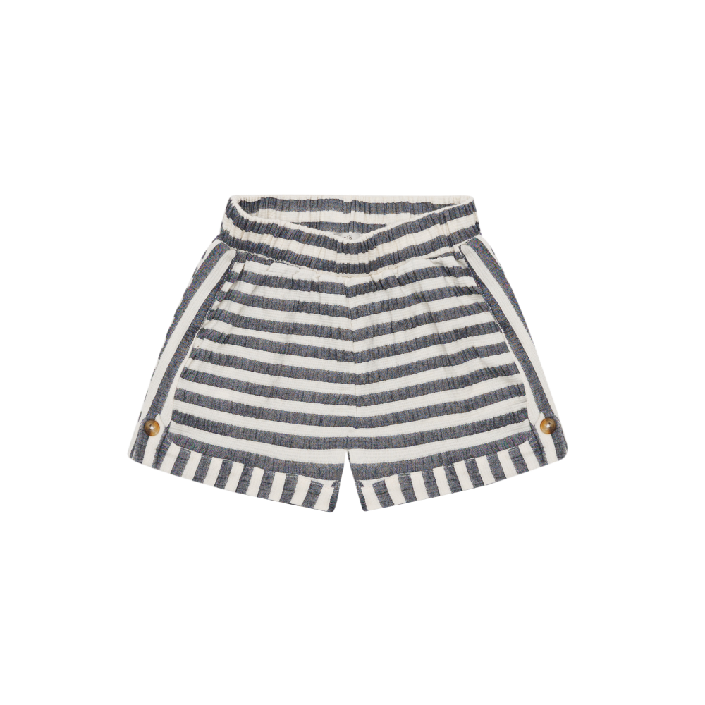Kaatio Shorts | Blue Marine - White Striped