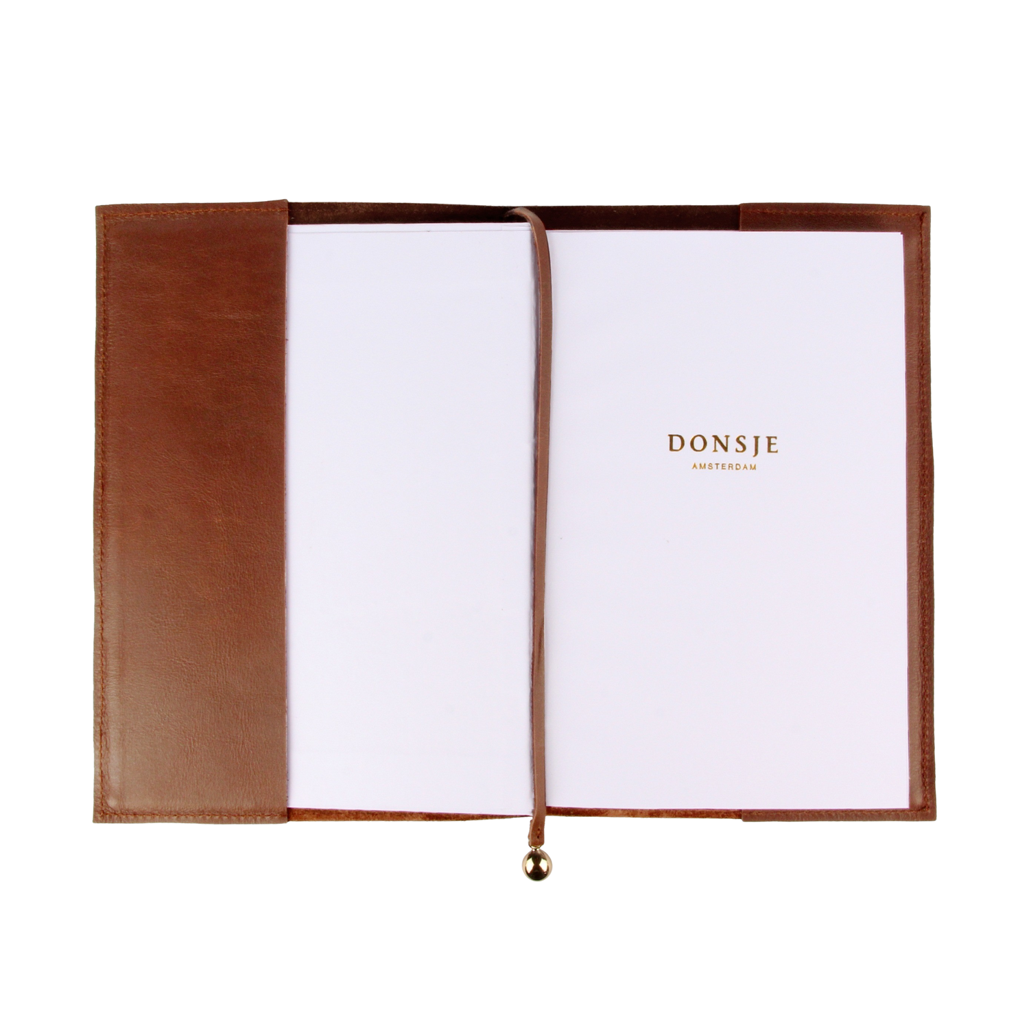 Kapi Notebook A6 | Bear | Cognac Classic Leather