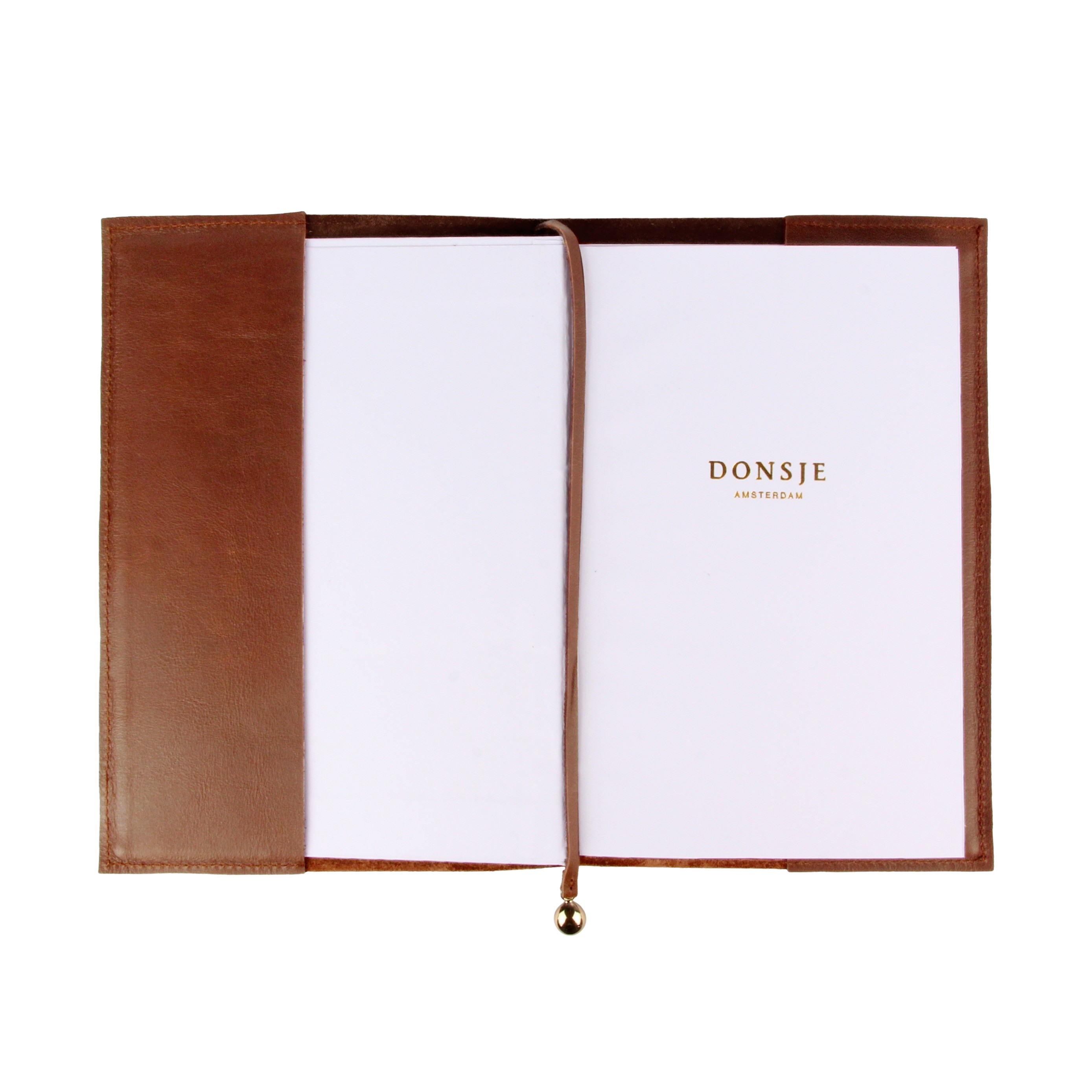 Kapi Notebook A6 | Bear | Cognac Classic Leather