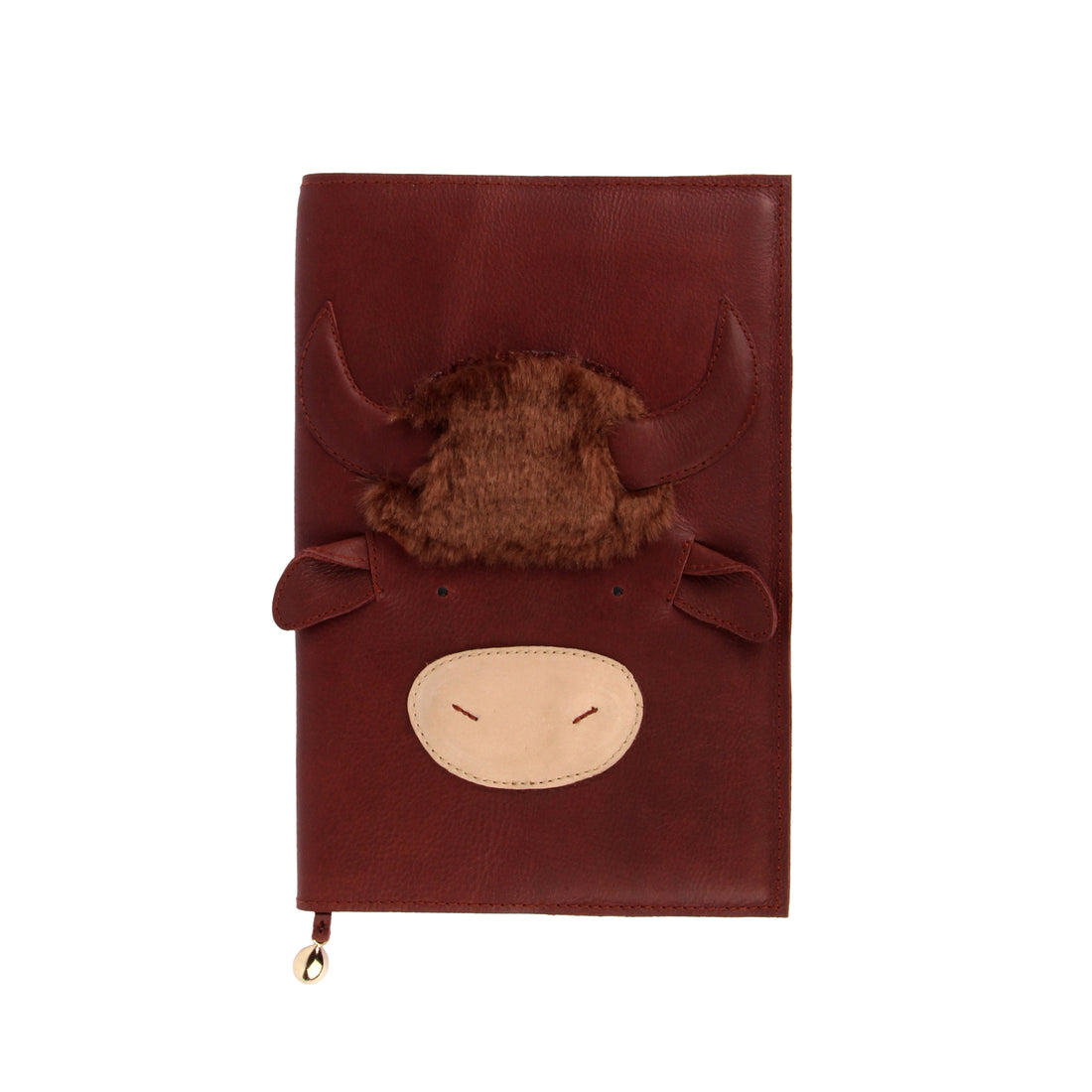 Kapi Notebook A6 | Buffalo | Burgundy Classic Leather