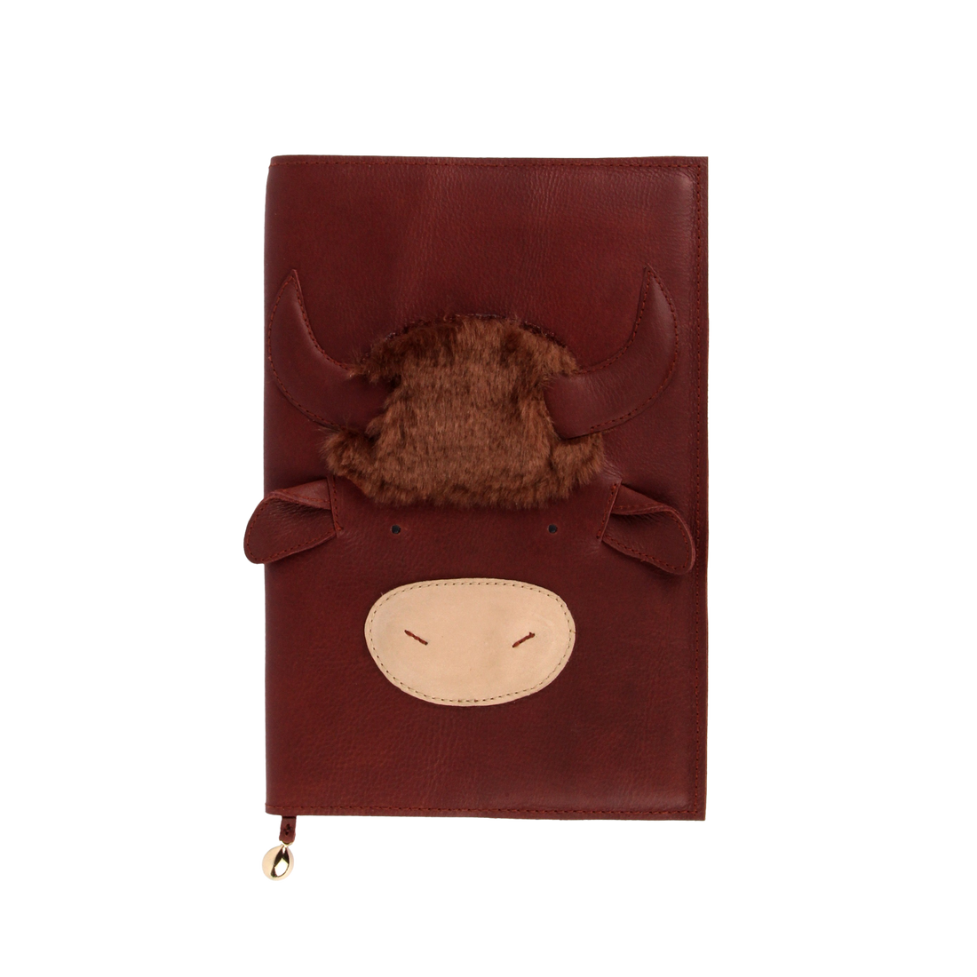 Kapi Notebook A6 | Buffalo | Burgundy Classic Leather