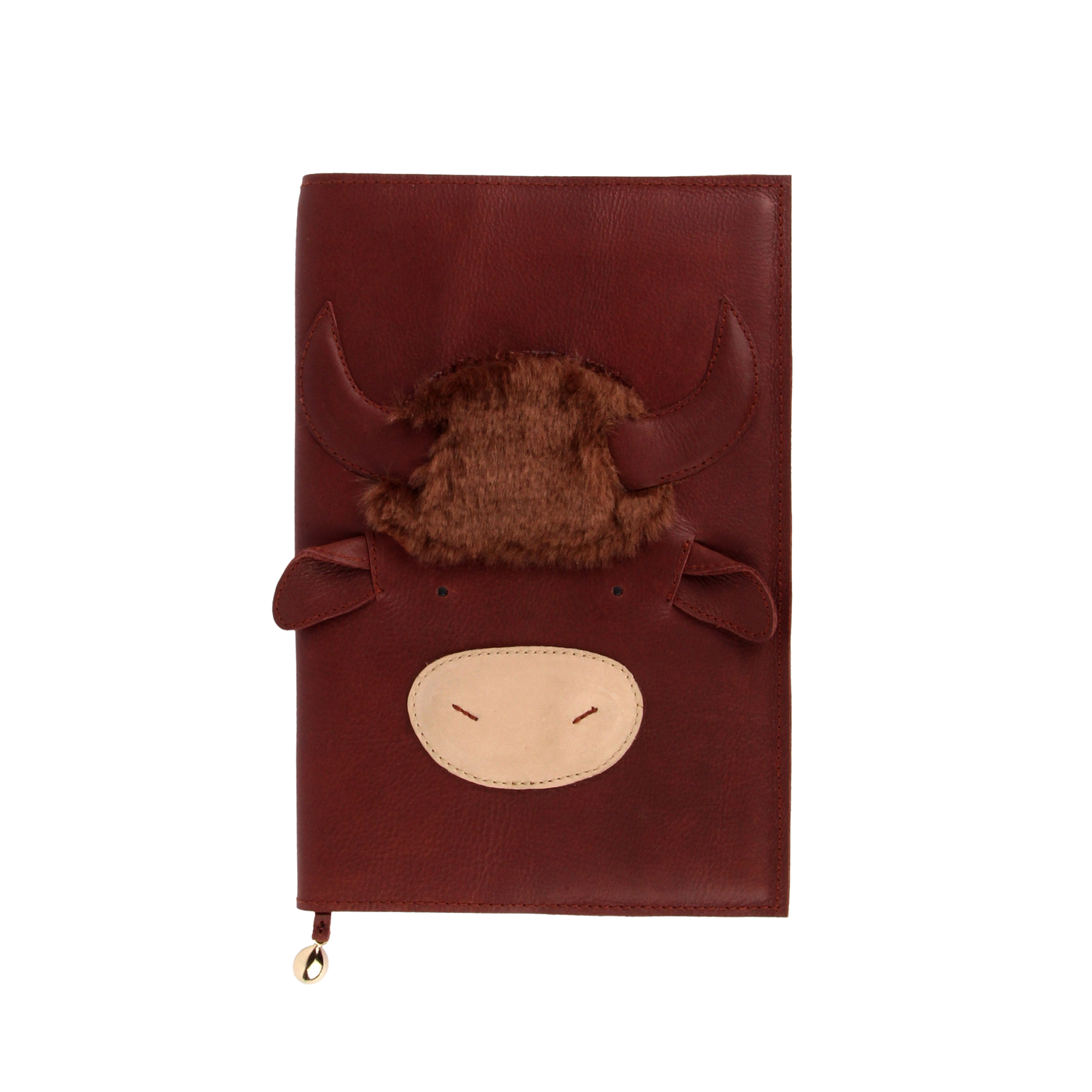 Kapi Notebook A6 | Buffalo | Burgundy Classic Leather