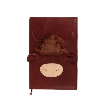 Kapi Notebook A6 | Buffalo | Burgundy Classic Leather