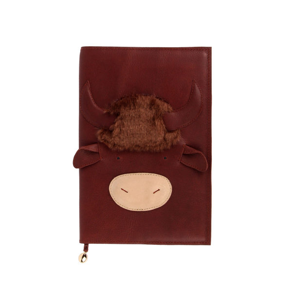 Kapi Notebook A6 | Buffalo | Burgundy Classic Leather