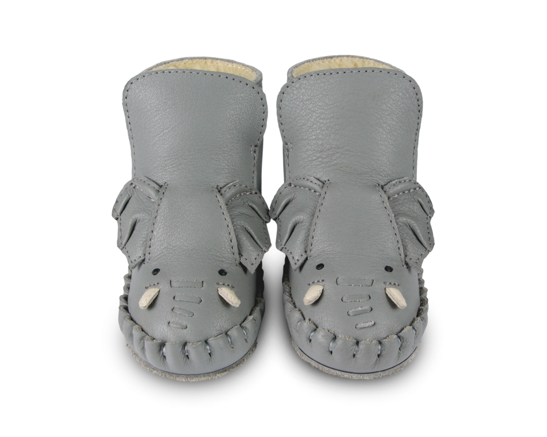 Kapi Special Booties | Elephant | Elephant Grey Leather