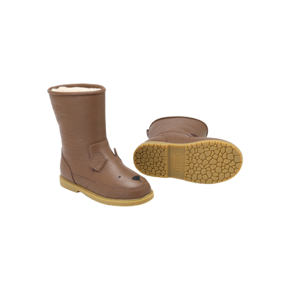 Wadudu Classic Boots | Bear | Cognac Leather