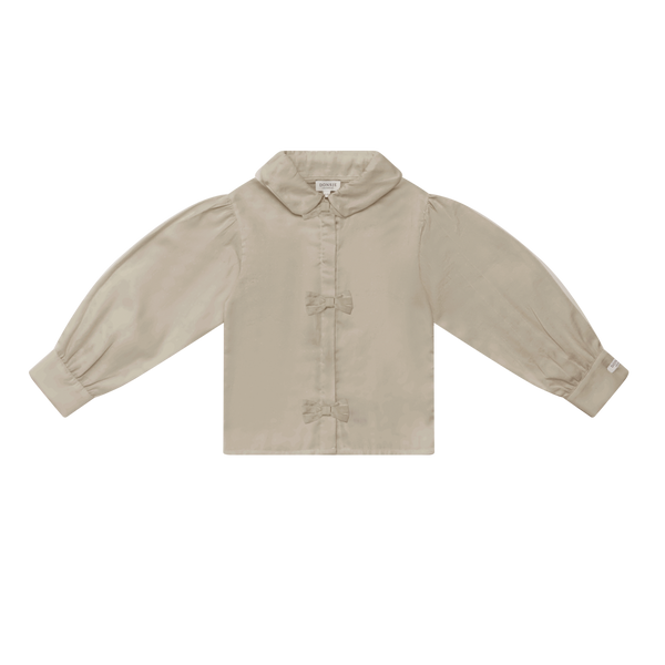 Kresi Blouse | Bows | Soft Taupe