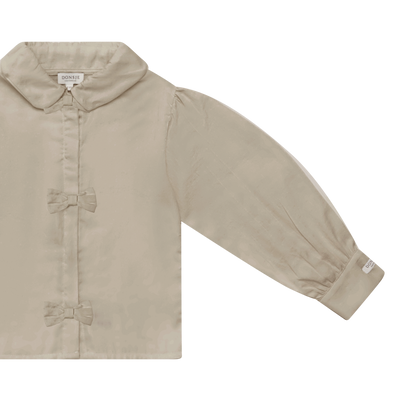 Kresi Blouse | Bows | Soft Taupe