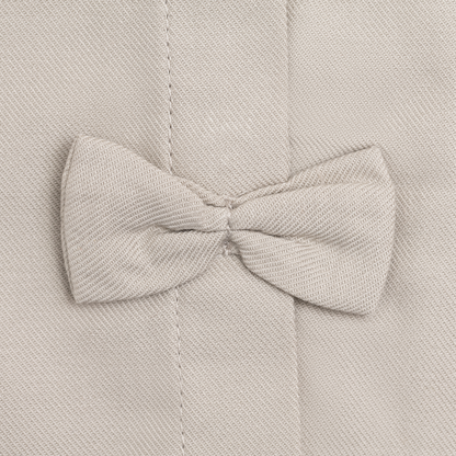 Kresi Blouse | Bows | Soft Taupe