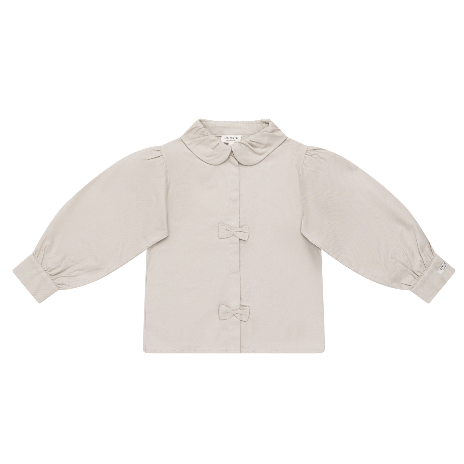 Kresi Blouse | Bows | Soft Taupe