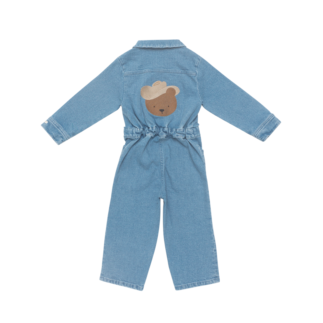 Lard Denim Jumpsuit | Western Bear | Vintage Blue