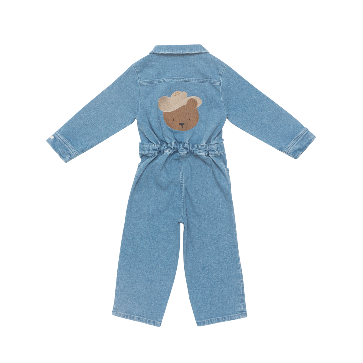 Lard Denim Jumpsuit | Western Bear | Vintage Blue