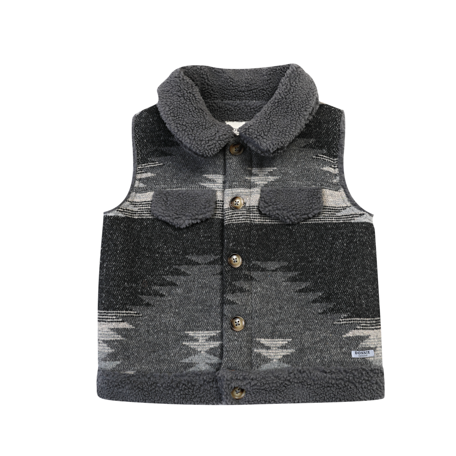 Lensen Gilet | Cloudy Grey Melange