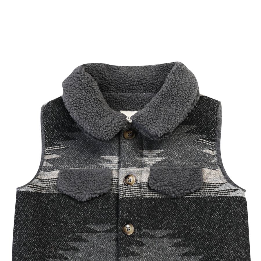 Lensen Gilet | Cloudy Grey Melange