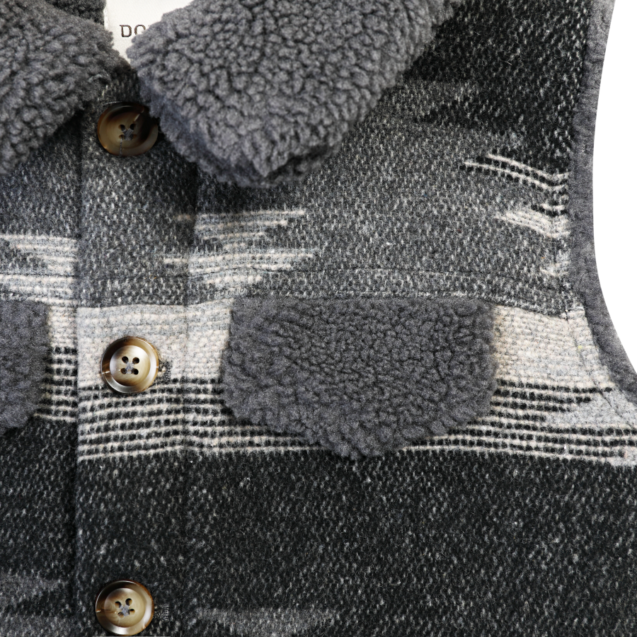 Lensen Gilet | Cloudy Grey Melange