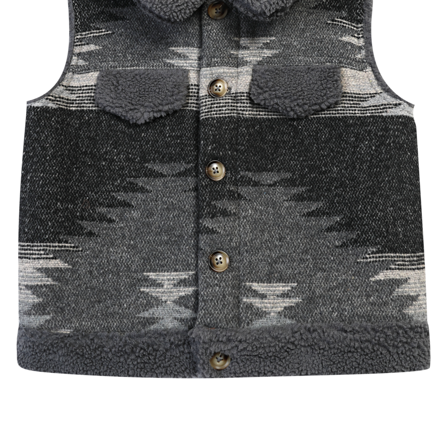Lensen Gilet | Cloudy Grey Melange