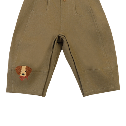 Lewes Overalls | Stone Green