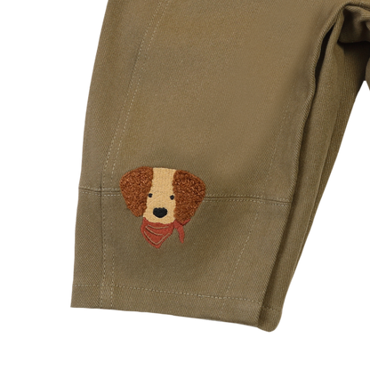 Lewes Overalls | Stone Green