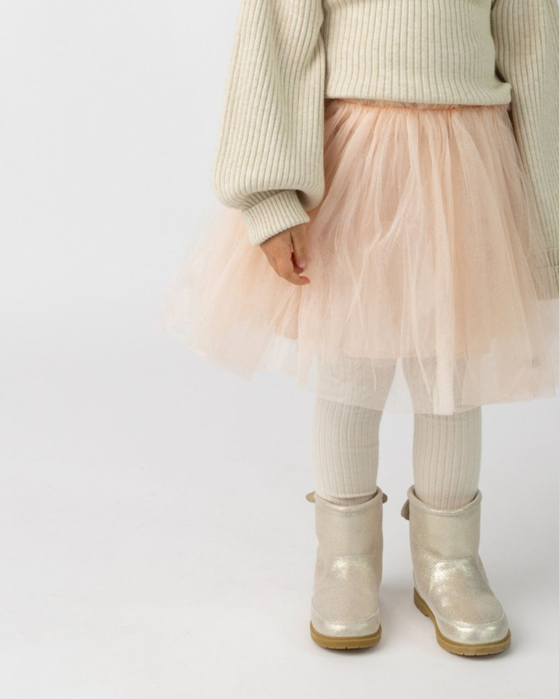 Pien Skirt | Soft Powder Metallic