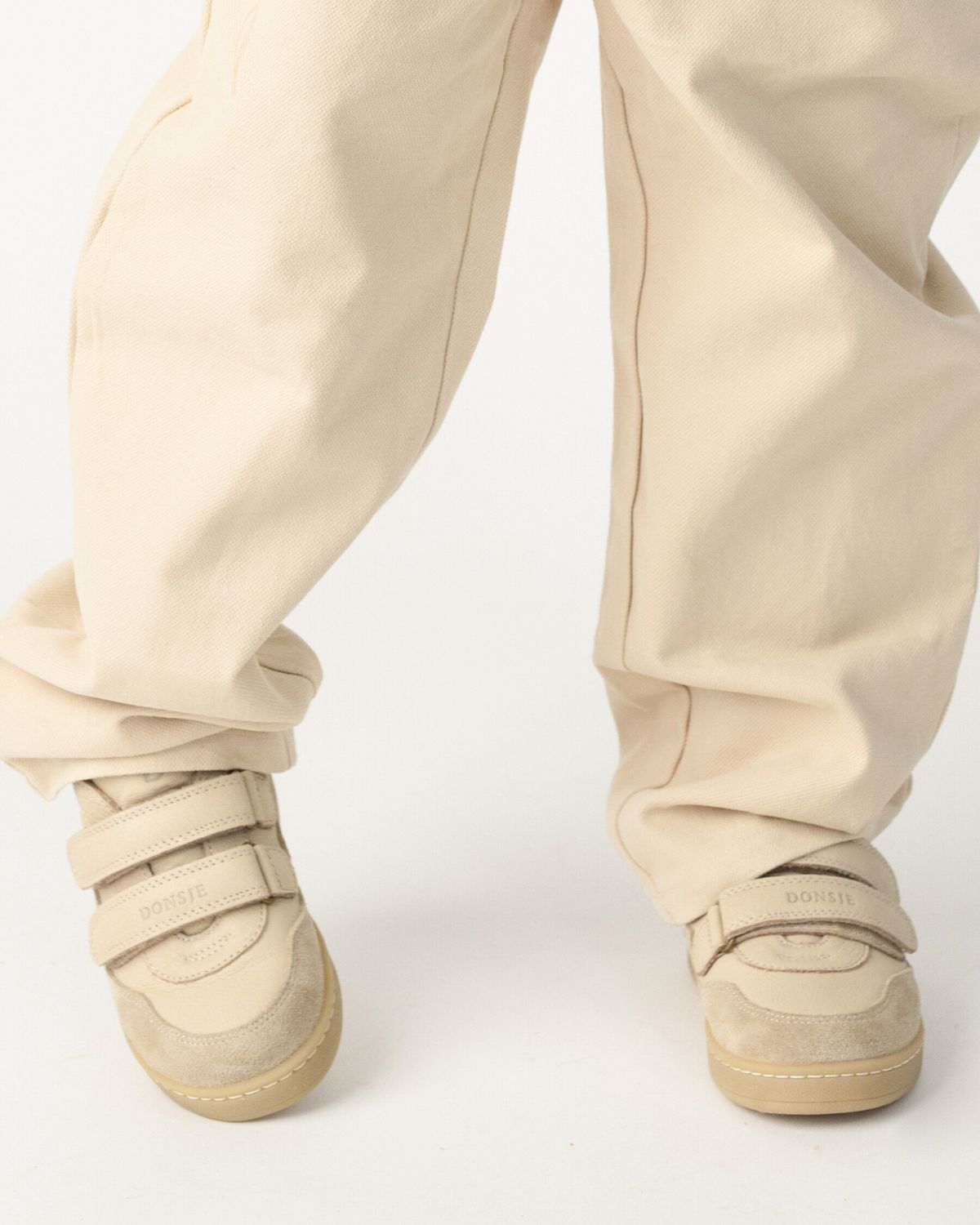 Kesio Sneakers | Cream Suede