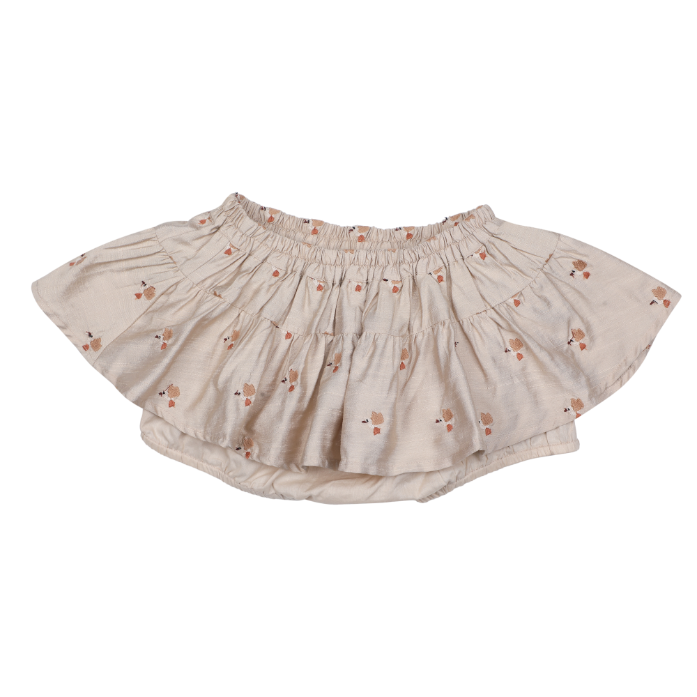 Ysa Skirt | Hummingbirds | Soft Taupe