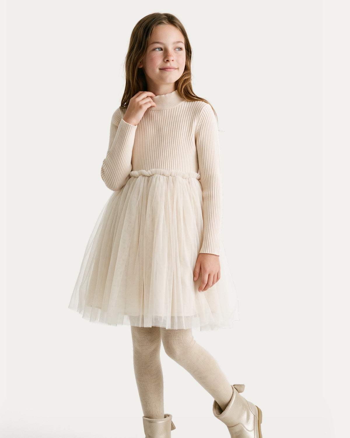 Lotus Dress | Misty Rose