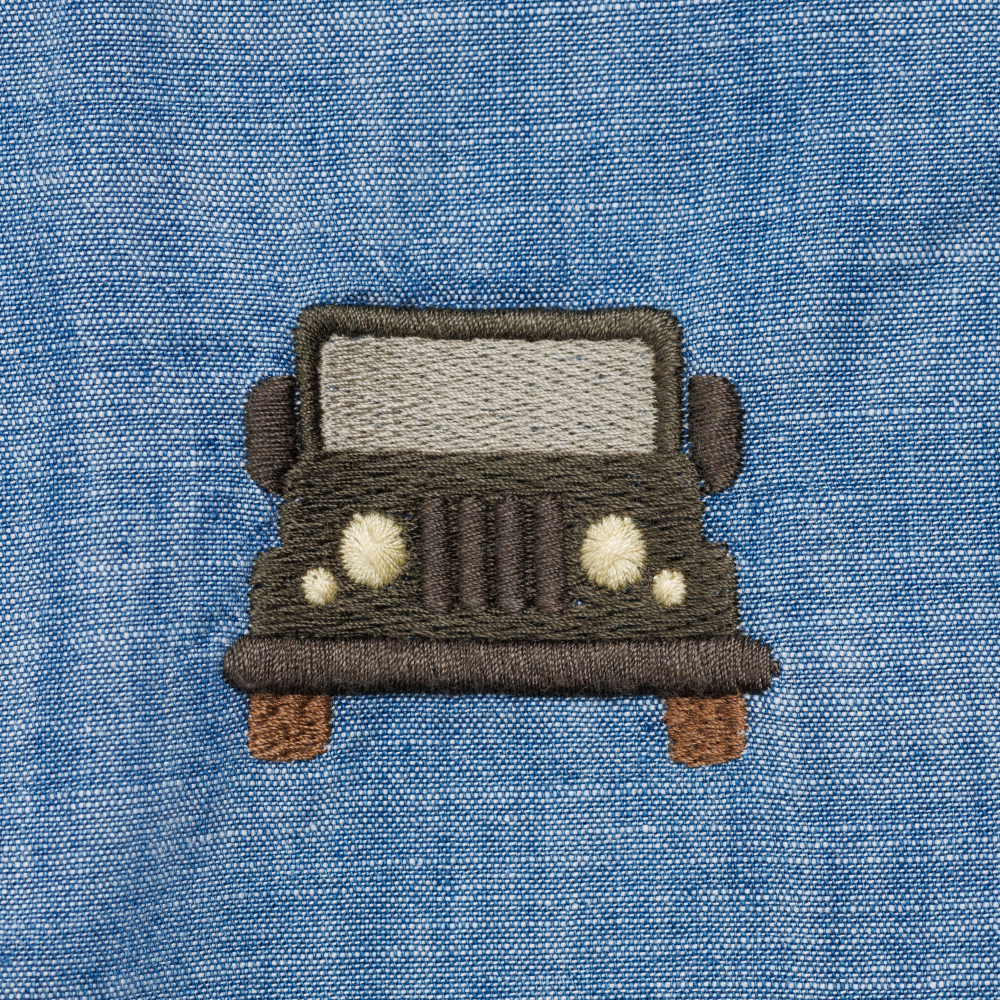 Ludon Shirt | Jeep | Sky Blue